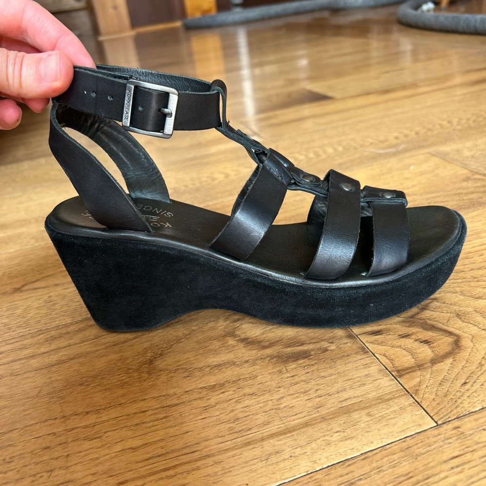 KORK-EASE platform wedge sandal